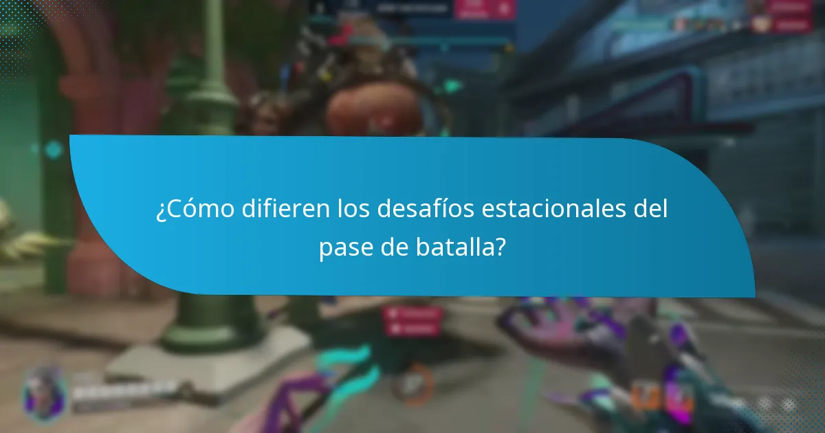 ¿Cómo funcionan los desafíos diarios del pase de batalla?