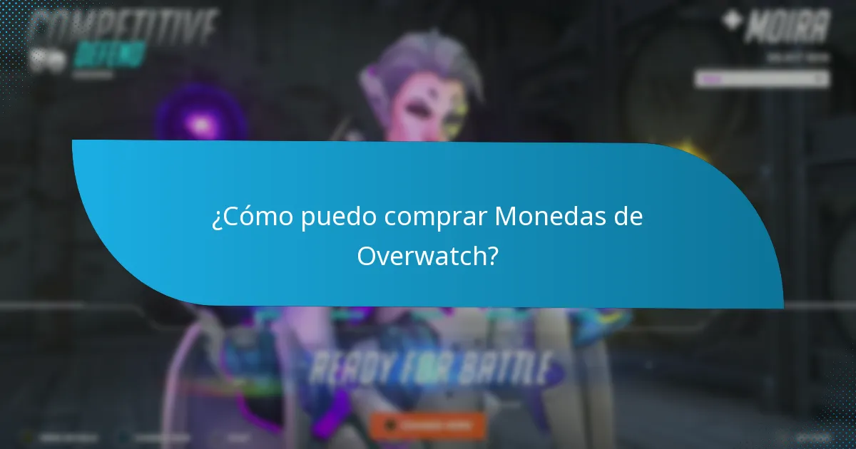 ¿Cómo puedo ver mi historial de transacciones de Monedas de Overwatch?
