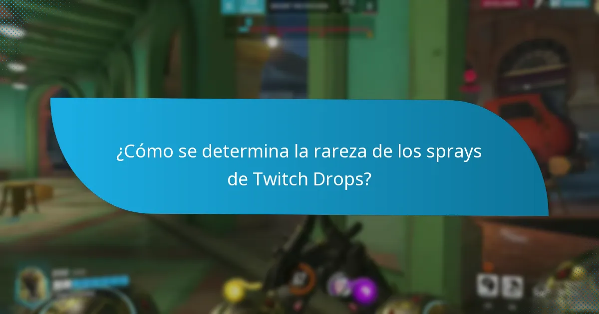 ¿Cuáles son los diferentes diseños de los sprays de Twitch Drops?