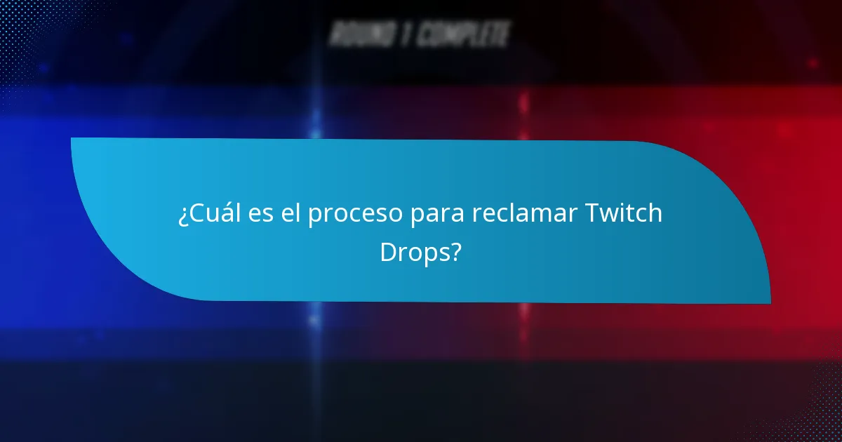 ¿Cuáles son los requisitos para reclamar Twitch Drops?
