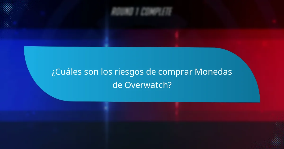 ¿Qué artículos dentro del juego se pueden comprar con Monedas de Overwatch?