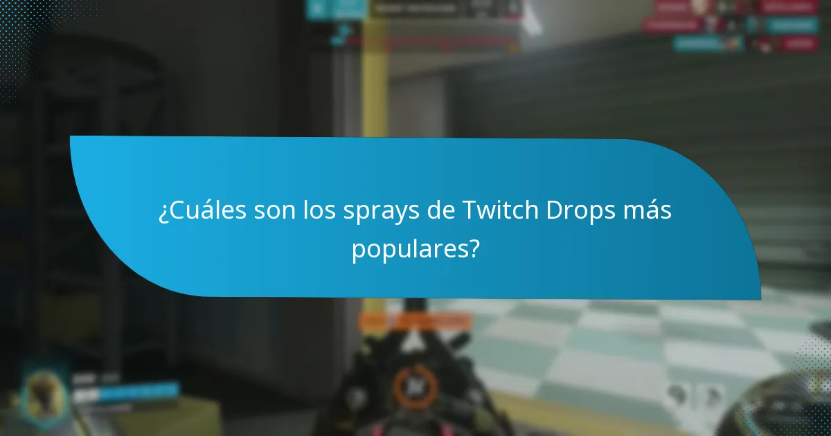 ¿Cuándo y cómo pueden los usuarios obtener sprays de Twitch Drops?