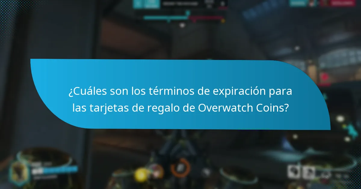¿Cómo canjeo una tarjeta de regalo de Overwatch Coins?
