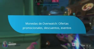 Monedas de Overwatch: Ofertas promocionales, descuentos, eventos