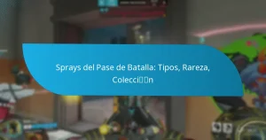 Sprays del Pase de Batalla: Tipos, Rareza, Colección