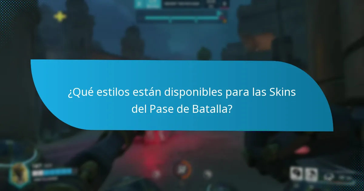 ¿Qué skins son específicas de personajes en el Pase de Batalla?