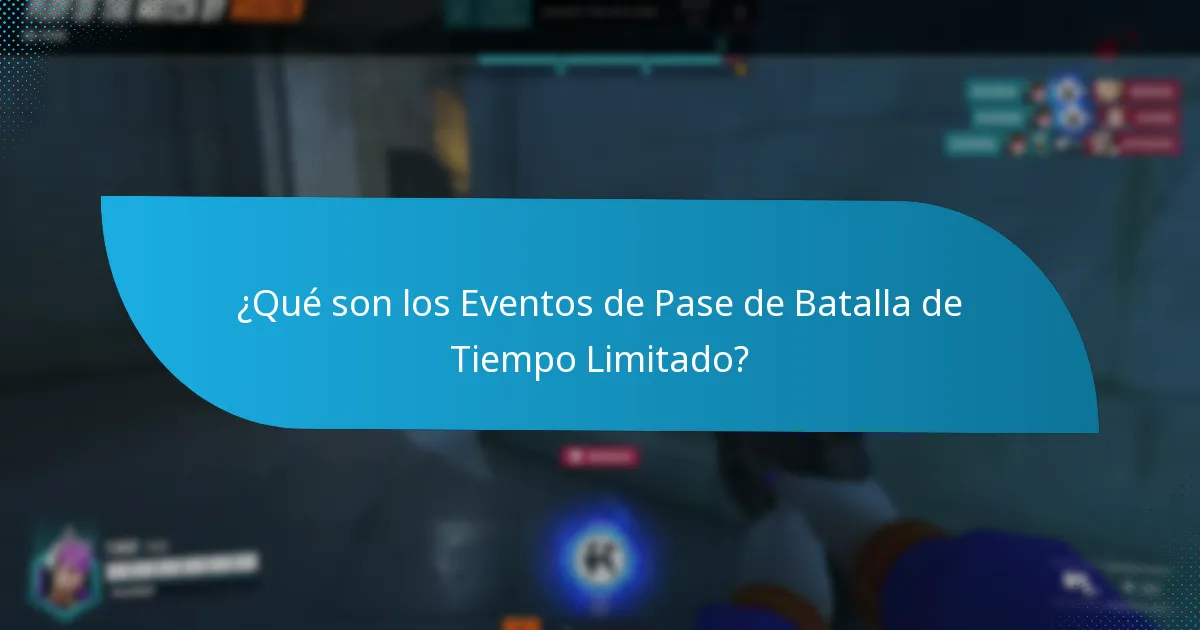 ¿Qué son los Eventos Exclusivos de Pase de Batalla?
